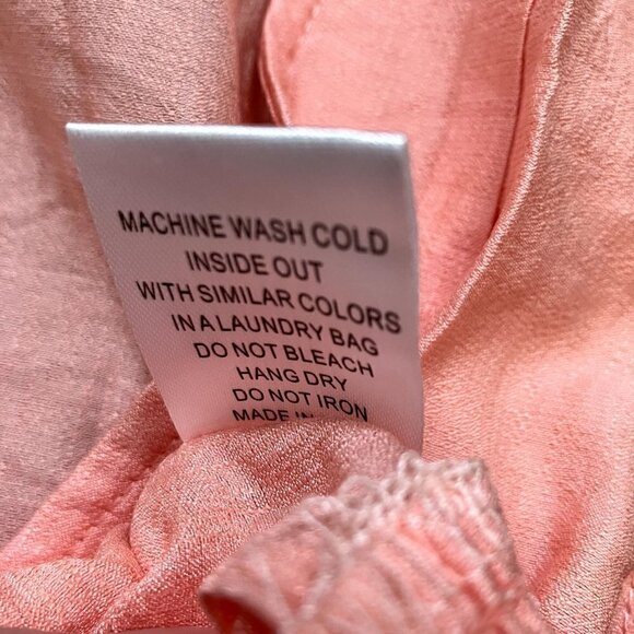 Six/Fifty NWT The Summer Tank Top Orange Size Small - Picture 5 of 6